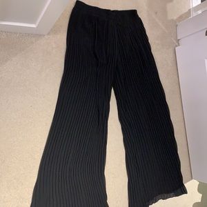 Zara beautiful wide black woman lady summer pants